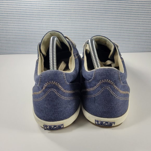 Taos Star Blue Wash Canvas Sneakers Women's Size 11 - Picture 4 of 11